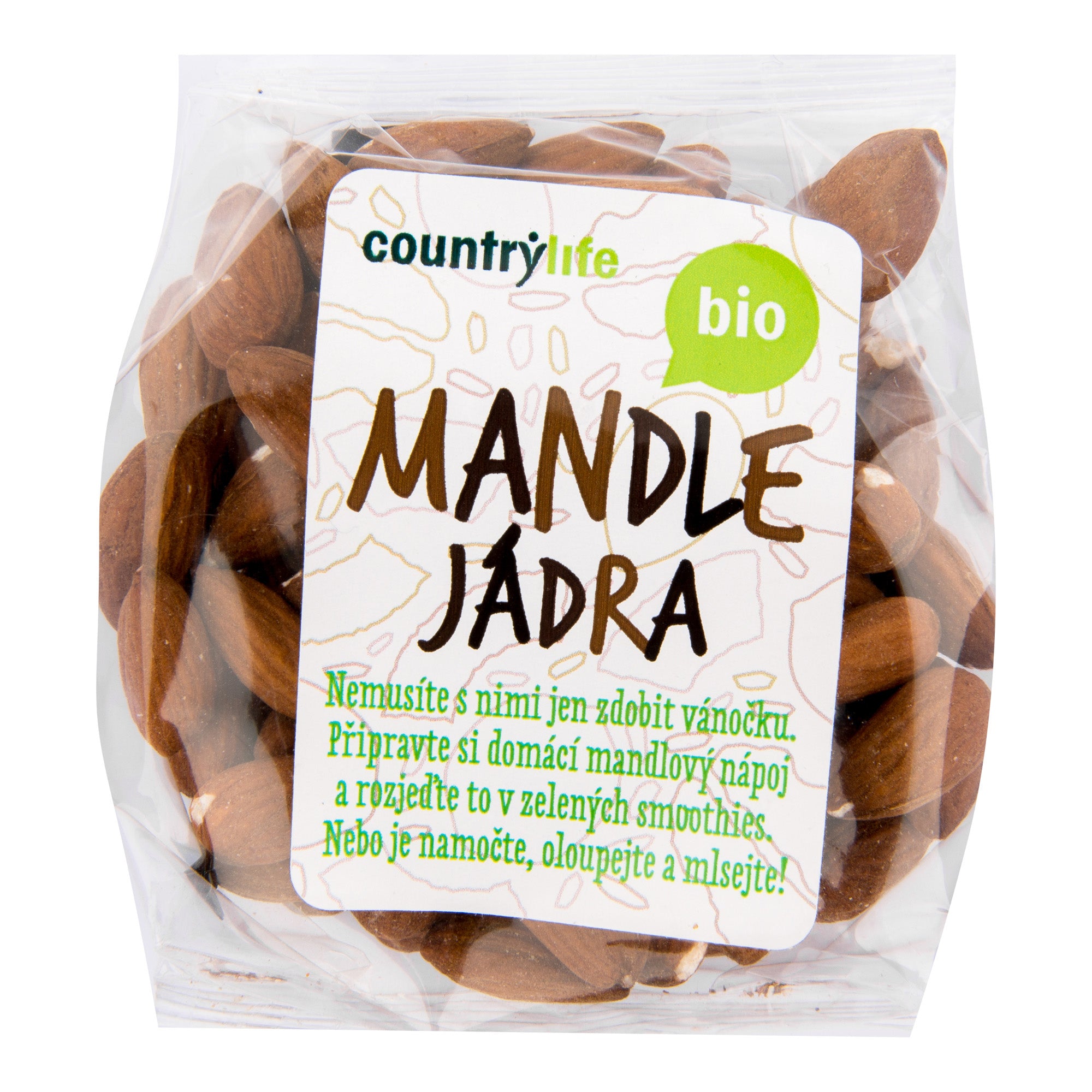 Mandle 100 g BIO COUNTRY LIFE Mandle 100 g BIO COUNTRY LIFE