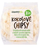 Chipsy kokosové 150 g BIO   COUNTRY LIFE