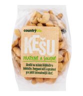 Kešu ořechy pražené solené 100 g   COUNTRY LIFE
