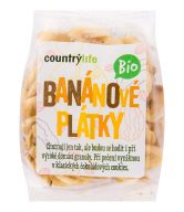 Banánové plátky 100 g BIO   COUNTRY LIFE