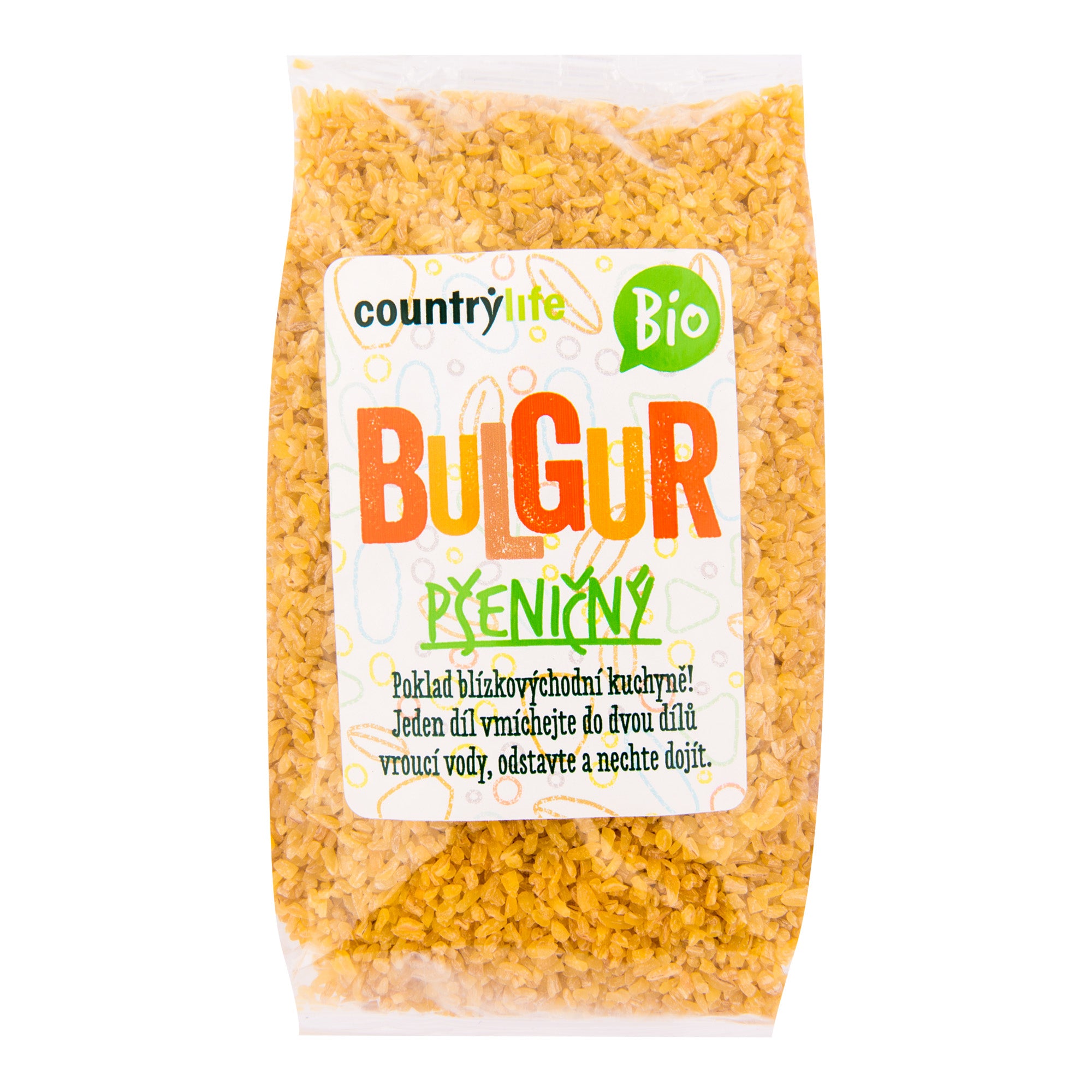 Bulgur pšeničný 500 g BIO COUNTRY LIFE Bulgur pšeničný 500 g BIO COUNTRY LIFE