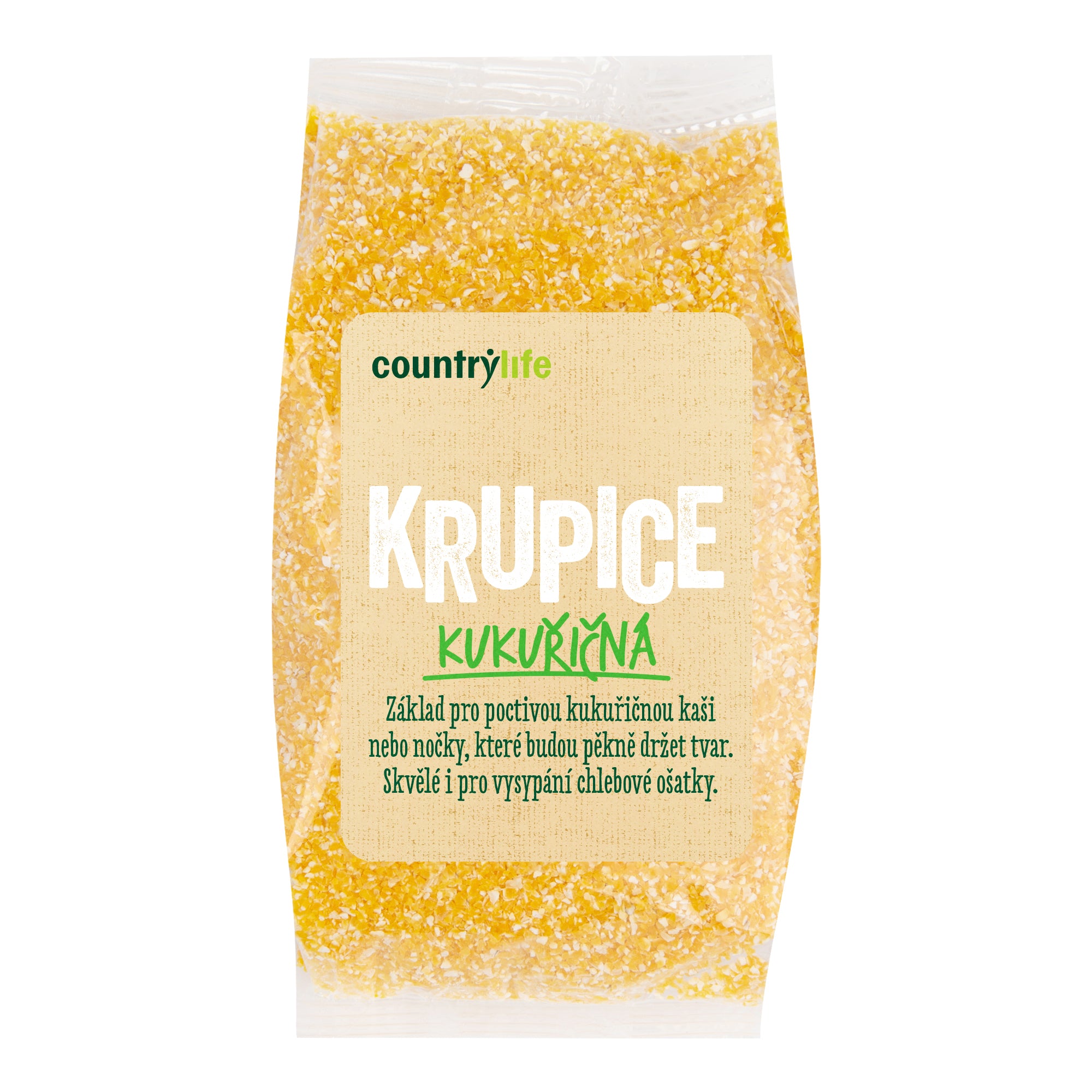 Krupice kukuřičná 400 g COUNTRY LIFE Krupice kukuřičná 400 g COUNTRY LIFE