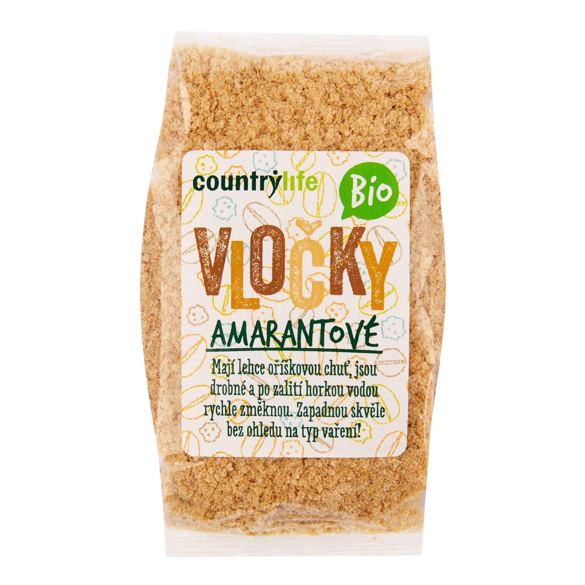 Vločky amarantové 250 g BIO COUNTRY LIFE Vločky amarantové 250 g BIO COUNTRY LIFE