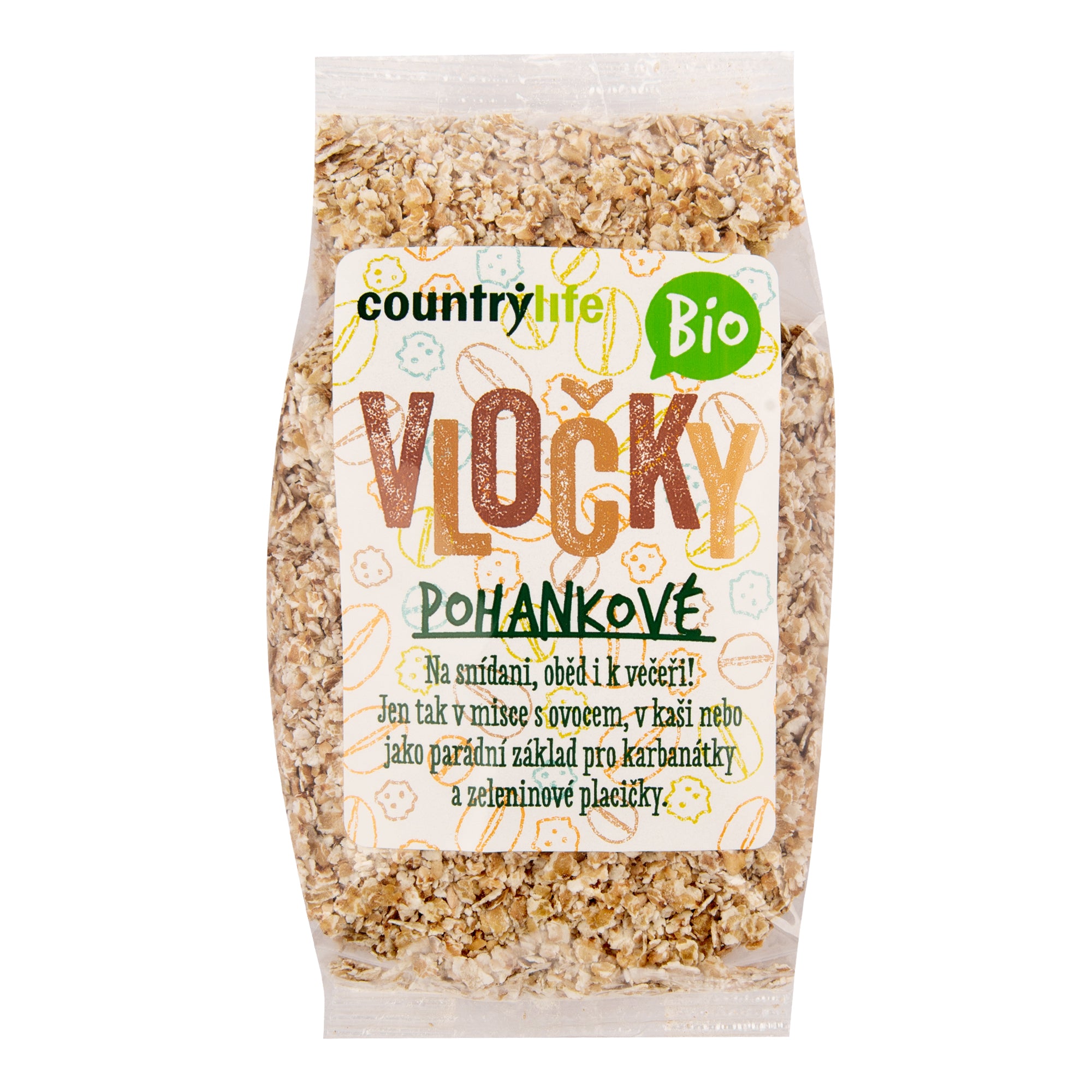 Vločky pohankové 250 g BIO COUNTRY LIFE Vločky pohankové 250 g BIO COUNTRY LIFE