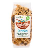 Granola - Křupavé müsli s kokosem 350 g BIO COUNTRY LIFE - s vysokým obsahem bio kokosu