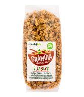Country Life Granola - Křupavé müsli s jablky BIO (350 g) - slazeno sirupem a jablíčky