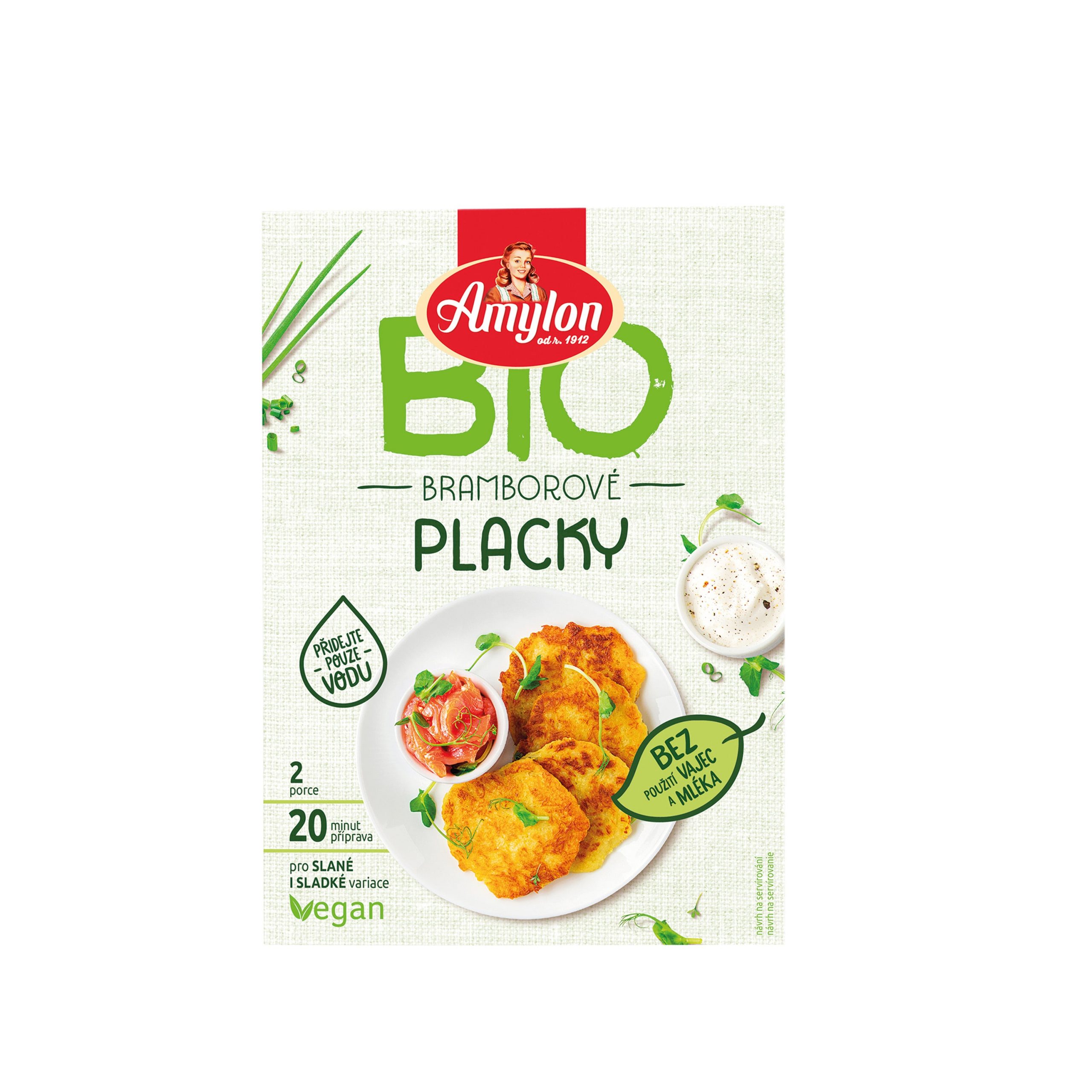 Placky bramborové 250 g BIO AMYLON Placky bramborové 250 g BIO AMYLON