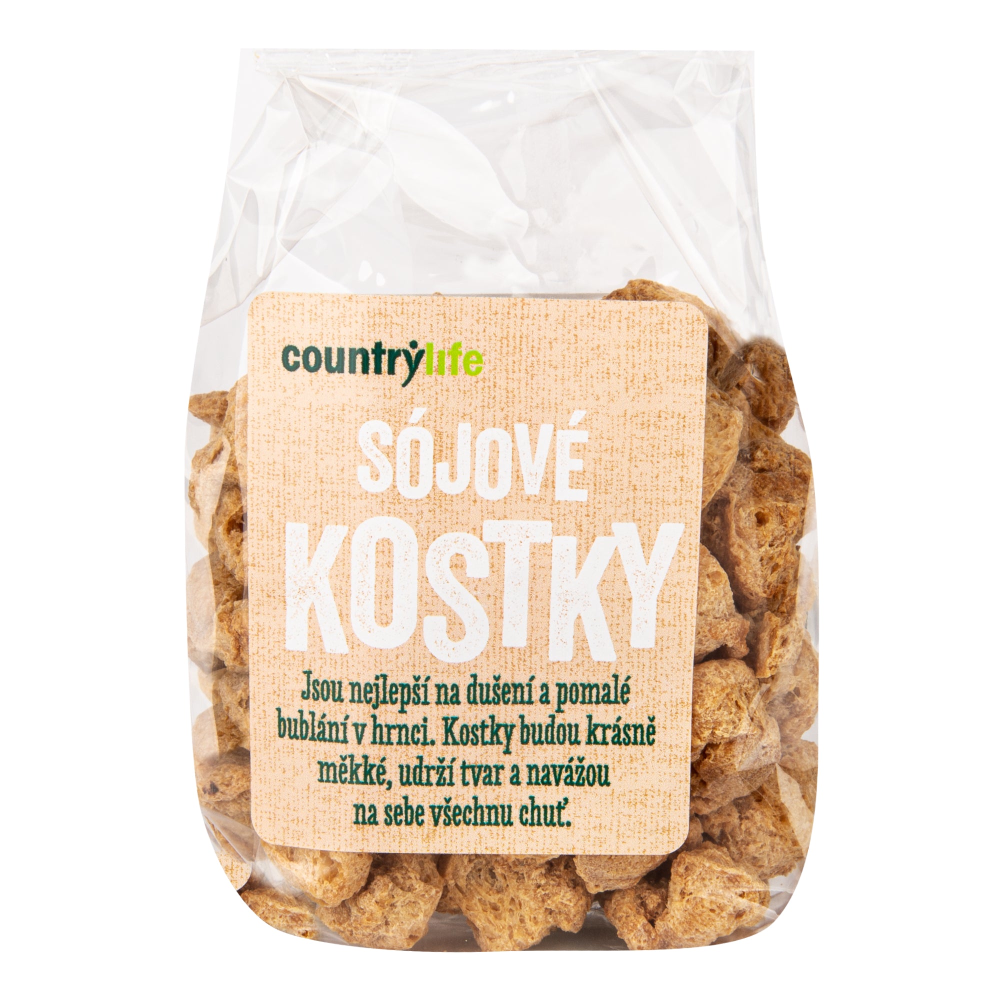 Sójové kostky 100 g COUNTRY LIFE Sójové kostky 100 g COUNTRY LIFE