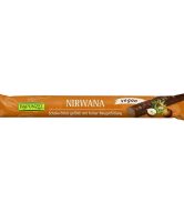 Rapunzel Čokoládová tyčinka Nirwana Vegan s nugátem BIO (22 g) - dokonale krémová i bez mléka v tyčince