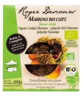 Roger Descours Kaštany loupané vařené - vakuované BIO (200 g)