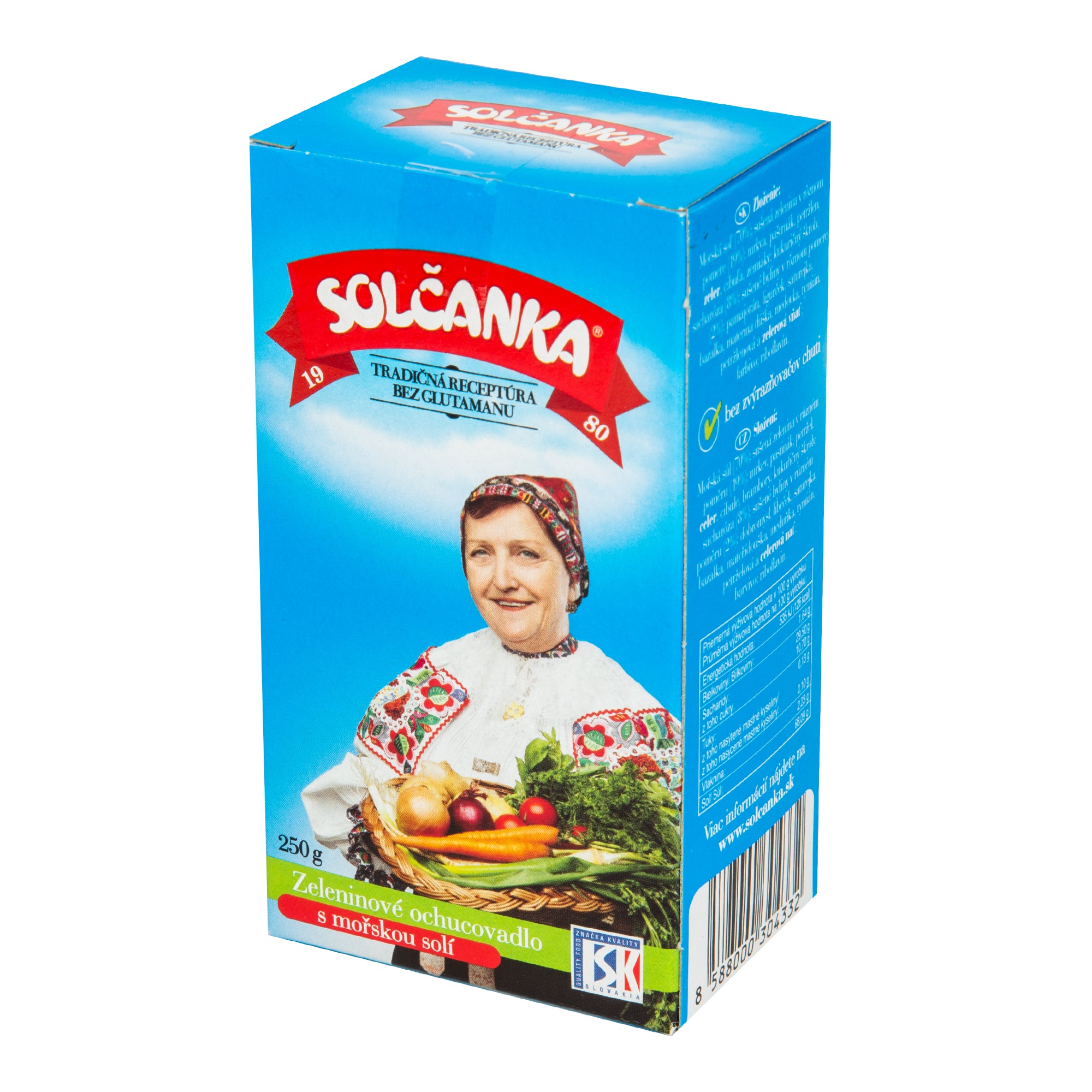 Solčanka s mořskou solí 250 g SOLČANKA Solčanka s mořskou solí 250 g SOLČANKA