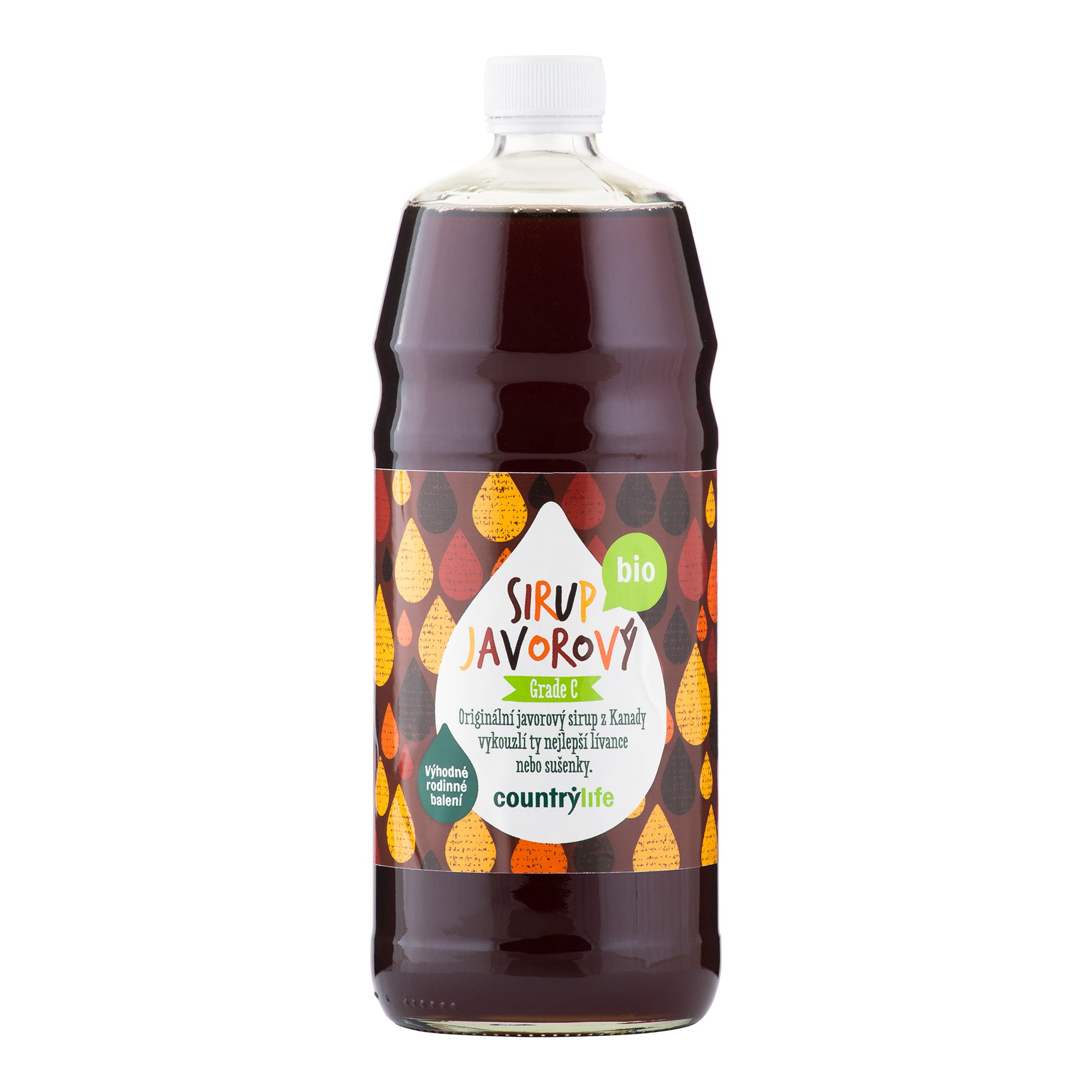 Sirup javorový Grade C 1 l BIO COUNTRY LIFE Sirup javorový Grade C 1 l BIO COUNTRY LIFE