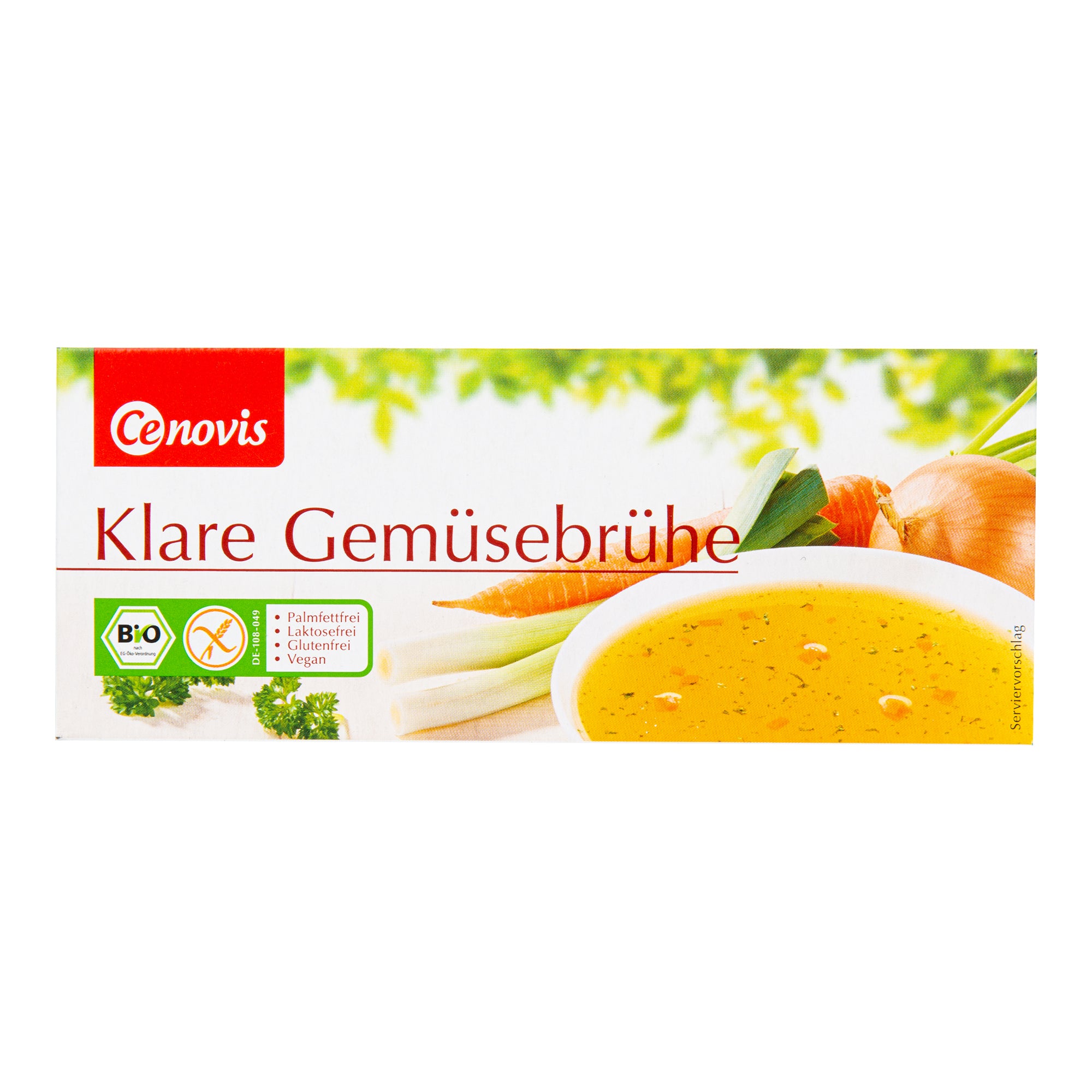 Bujon zeleninový kostky bezlepkový 126 g BIO CENOVIS Bujon zeleninový kostky bezlepkový 126 g BIO CENOVIS
