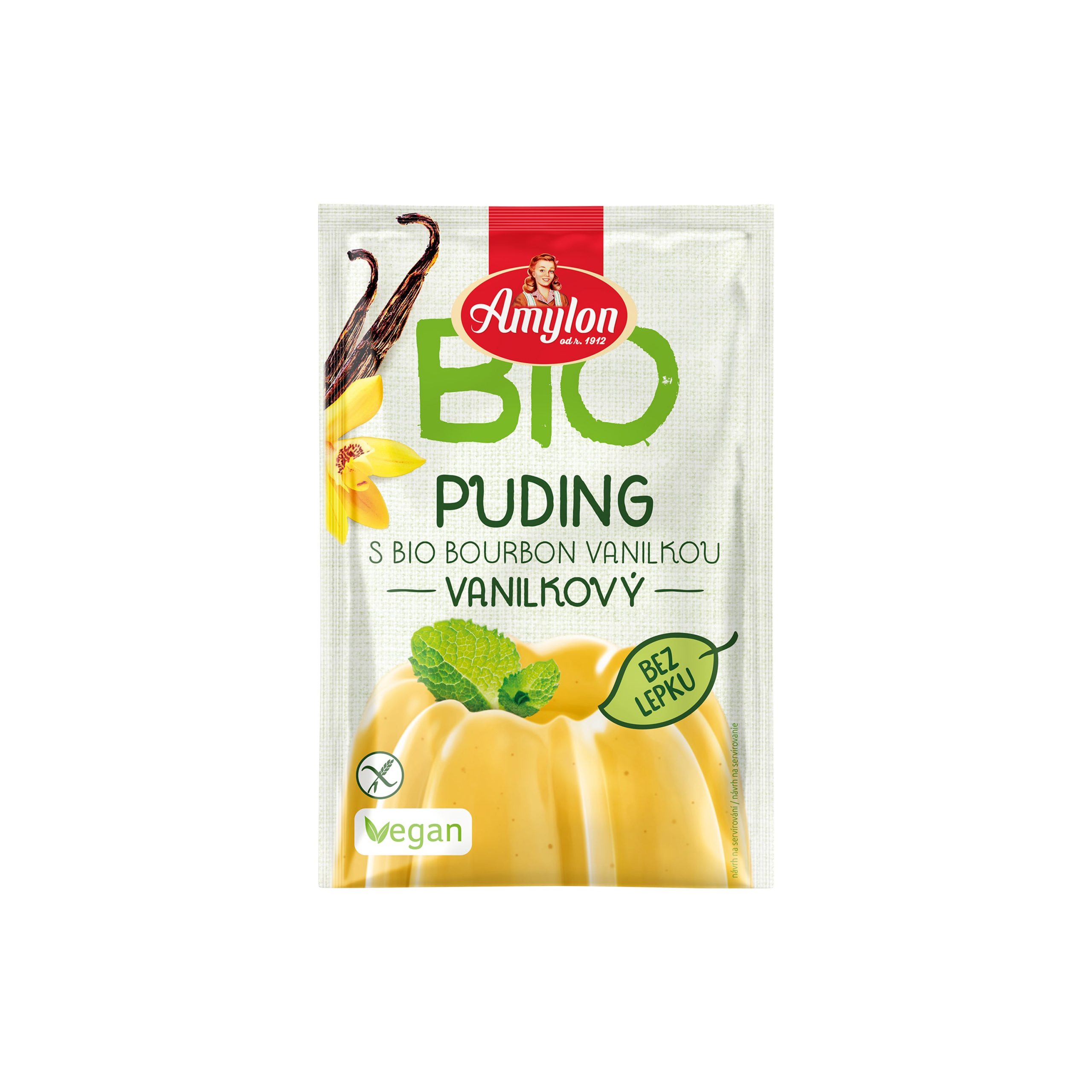 Pudink vanilkový bezlepkový 40 g BIO AMYLON Pudink vanilkový bezlepkový 40 g BIO AMYLON
