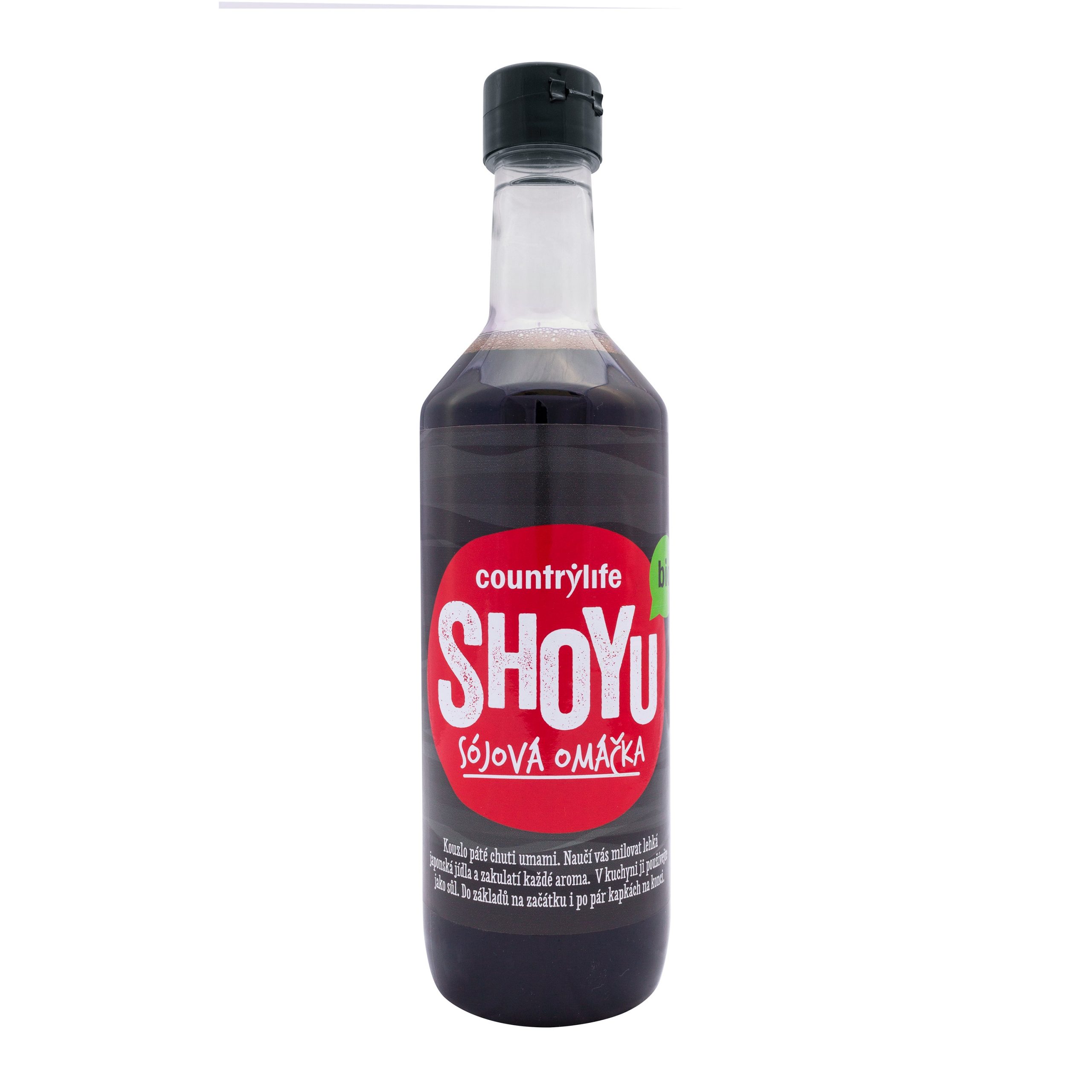 Shoyu sójová omáčka 500 ml BIO COUNTRY LIFE Shoyu sójová omáčka 500 ml BIO COUNTRY LIFE