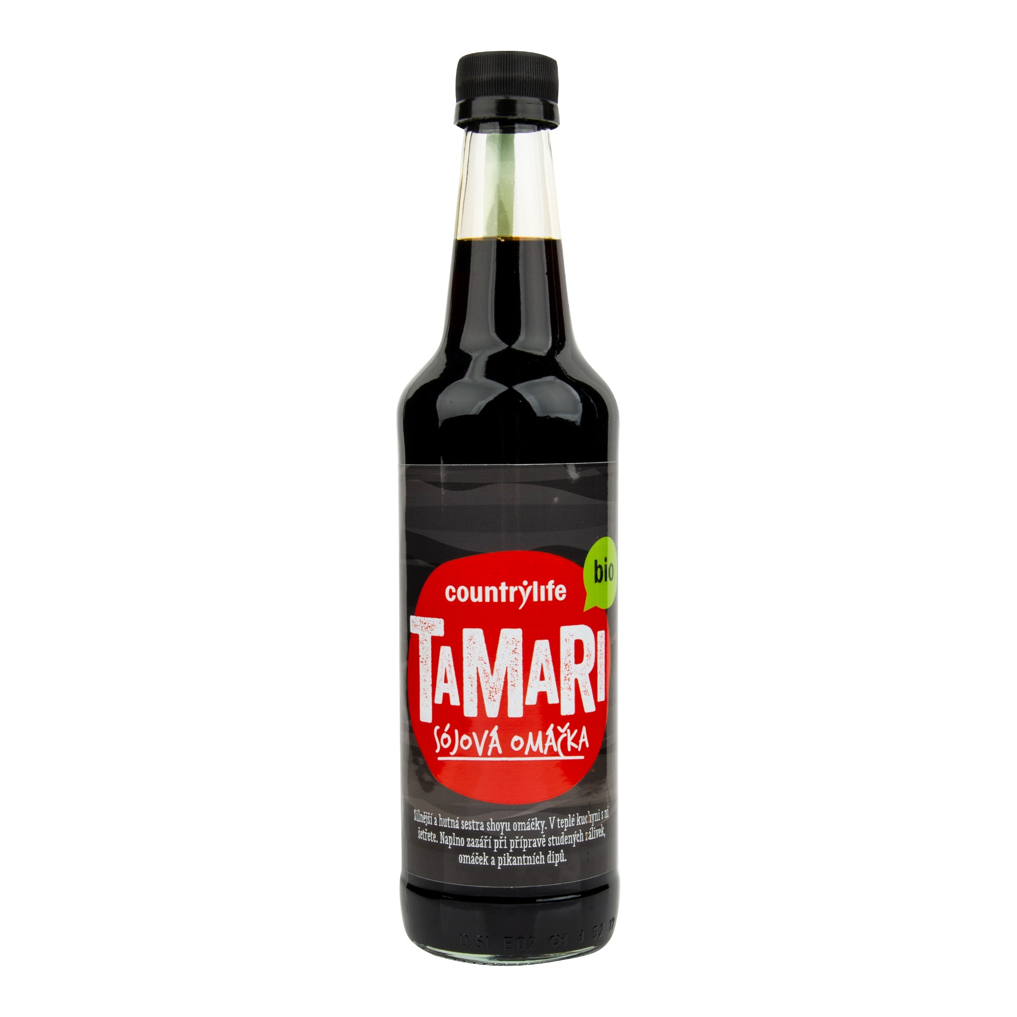 Tamari sójová omáčka 500 ml BIO COUNTRY LIFE Tamari sójová omáčka 500 ml BIO COUNTRY LIFE