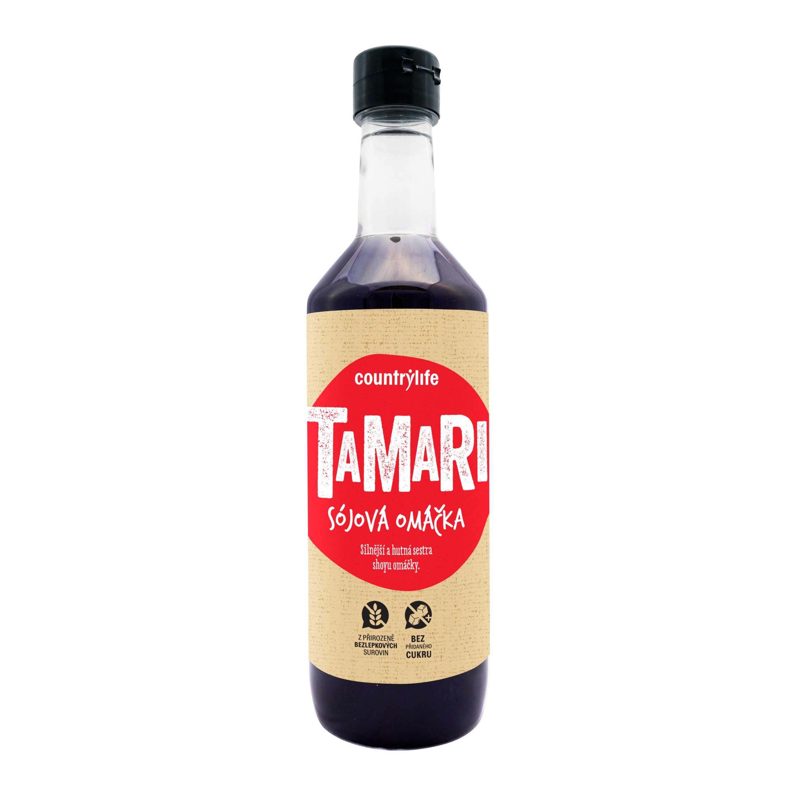 Tamari sójová omáčka 500 ml COUNTRY LIFE Tamari sójová omáčka 500 ml COUNTRY LIFE