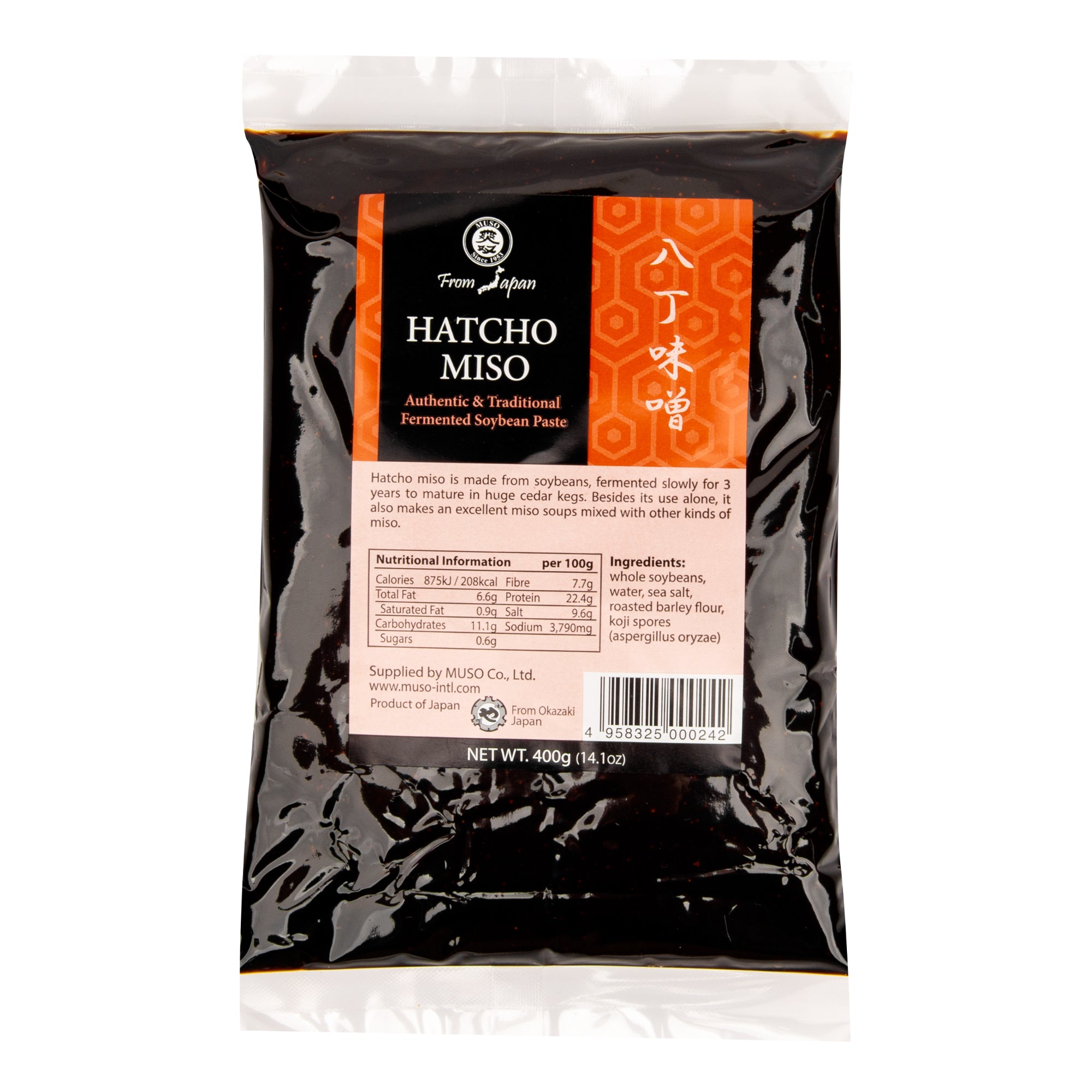 Muso Miso hatcho sója (400 g) Muso Miso hatcho sója (400 g)