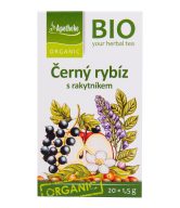 Apotheke Ovocný čaj s černým rybízem a rakytníkem BIO - nálev. sáčky (20 x 1