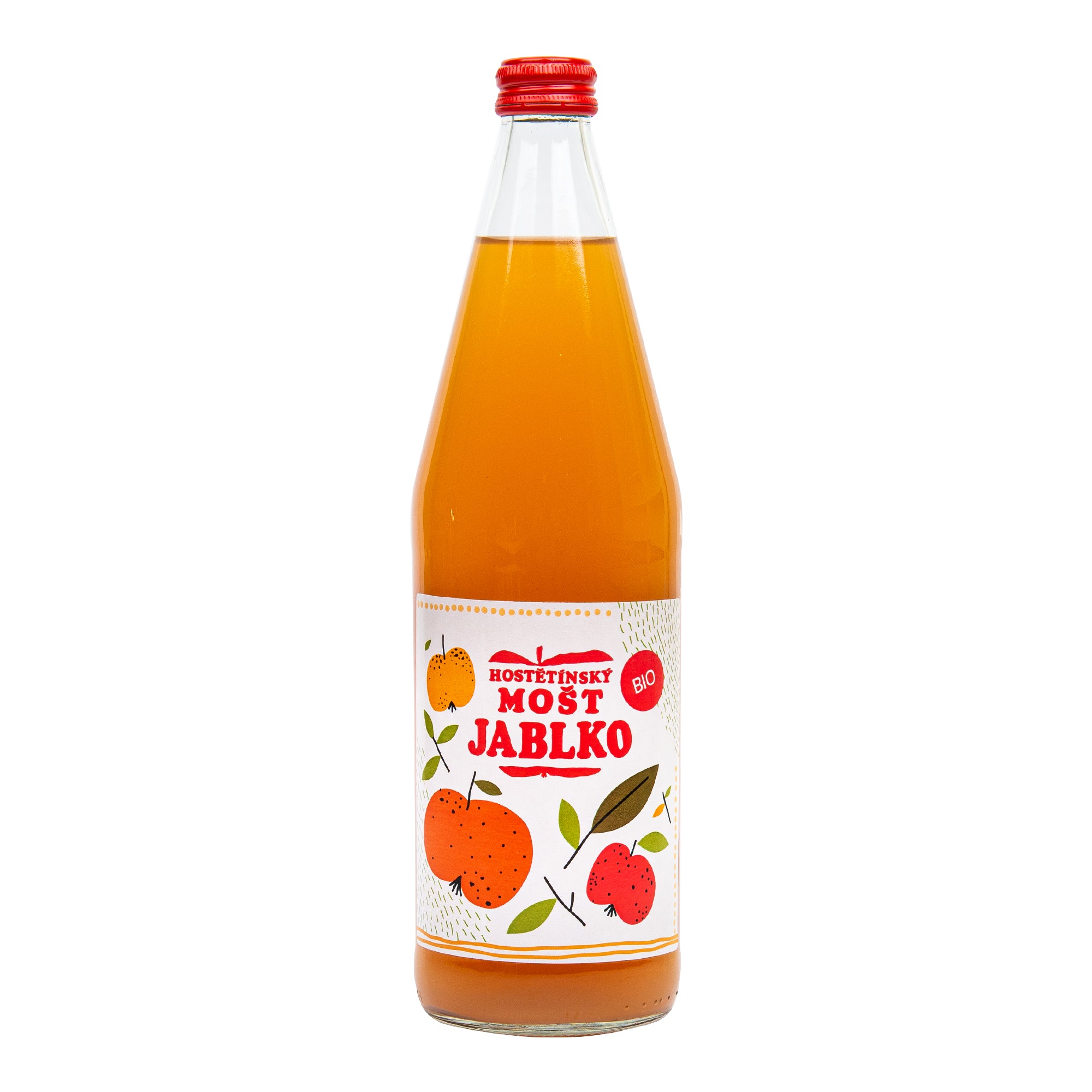 Mošt jablečný 750 ml BIO MOŠTÁRNA HOSTĚTÍN Mošt jablečný 750 ml BIO MOŠTÁRNA HOSTĚTÍN