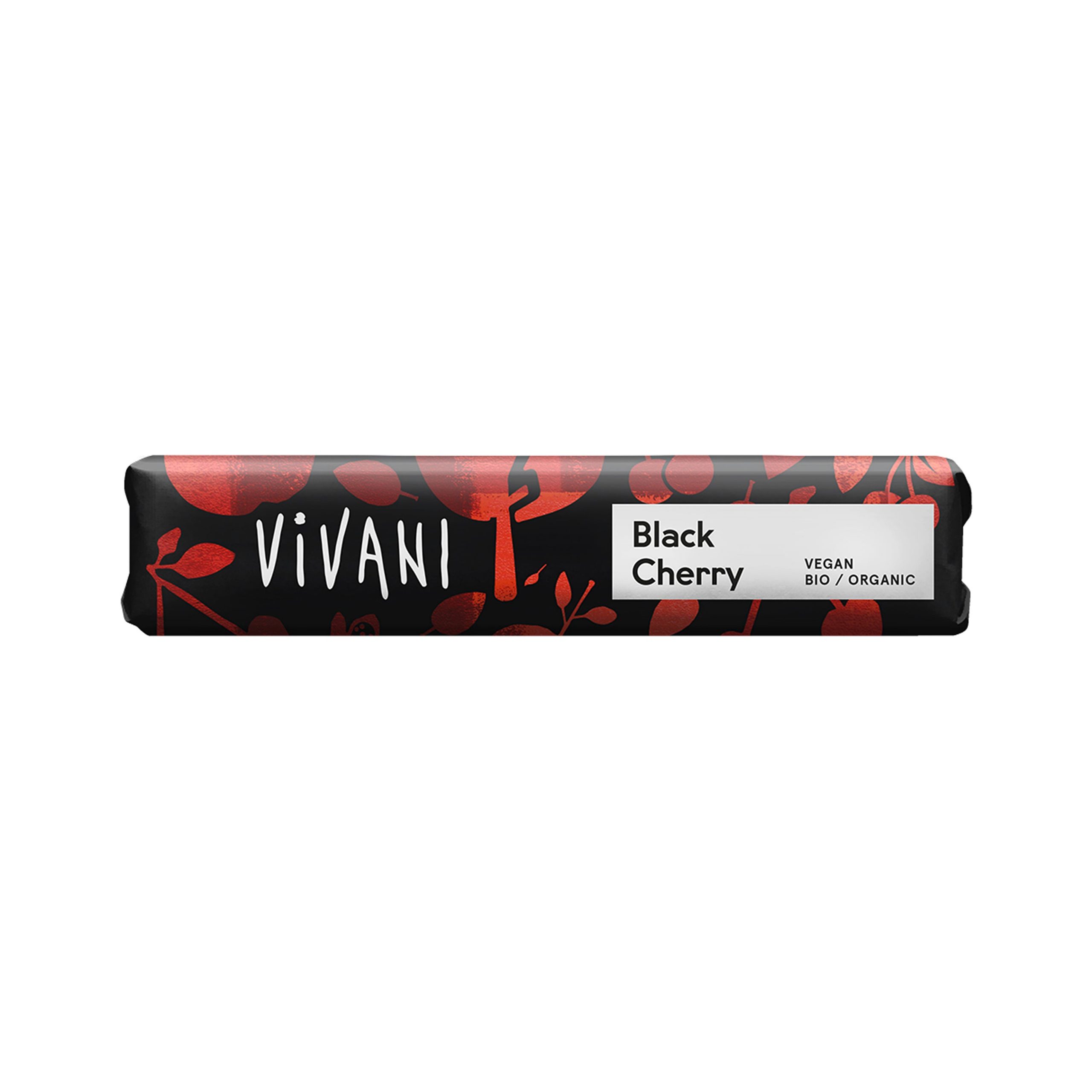 Vivani Čokoládová tyčinka s višněmi BIO (35 g) – s příjemně ovocitými tóny Vivani Čokoládová tyčinka s višněmi BIO (35 g) - s příjemně ovocitými tóny