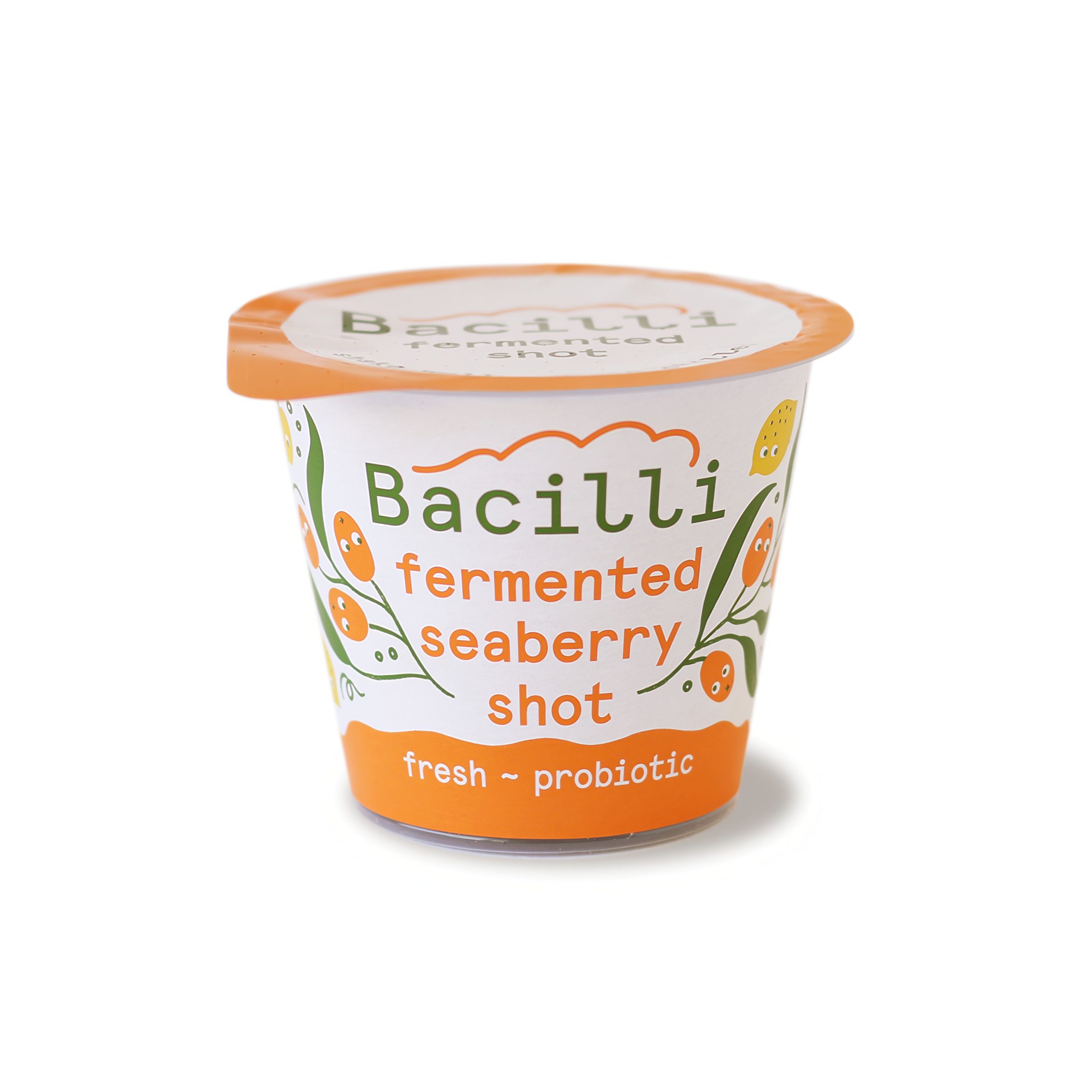 Bacilli Shot rakytníkový fermentovaný BIO (100 ml) – čerstvý nepasterovaný produkt Bacilli Shot rakytníkový fermentovaný BIO (100 ml) - čerstvý nepasterovaný produkt