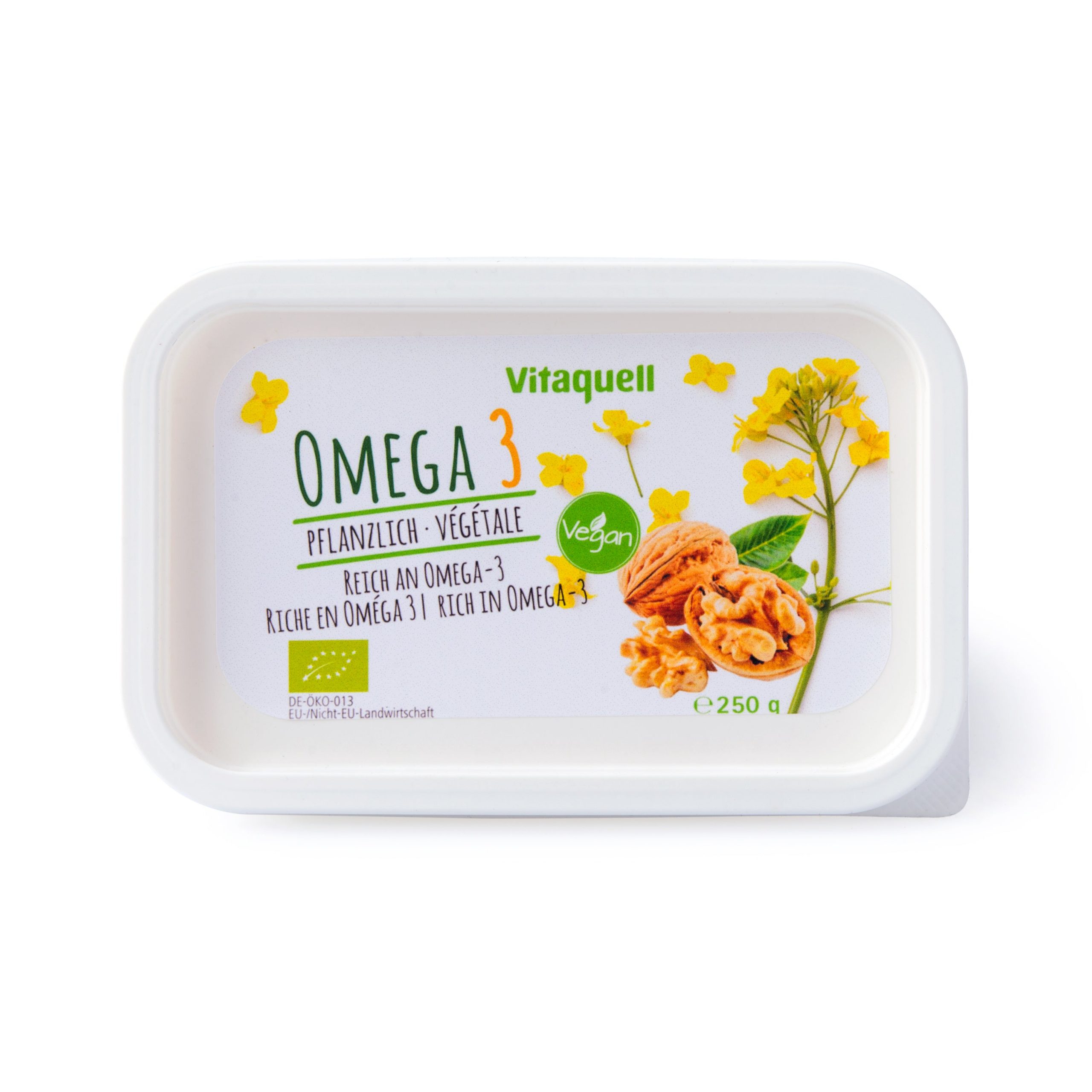 Margarín Extra Omega 250 g BIO VITAQUELL Margarín Extra Omega 250 g BIO VITAQUELL