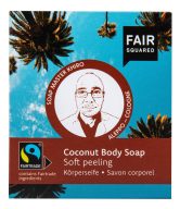 Mýdlo peelingové s kokosem 2x80 g FAIR SQUARED
