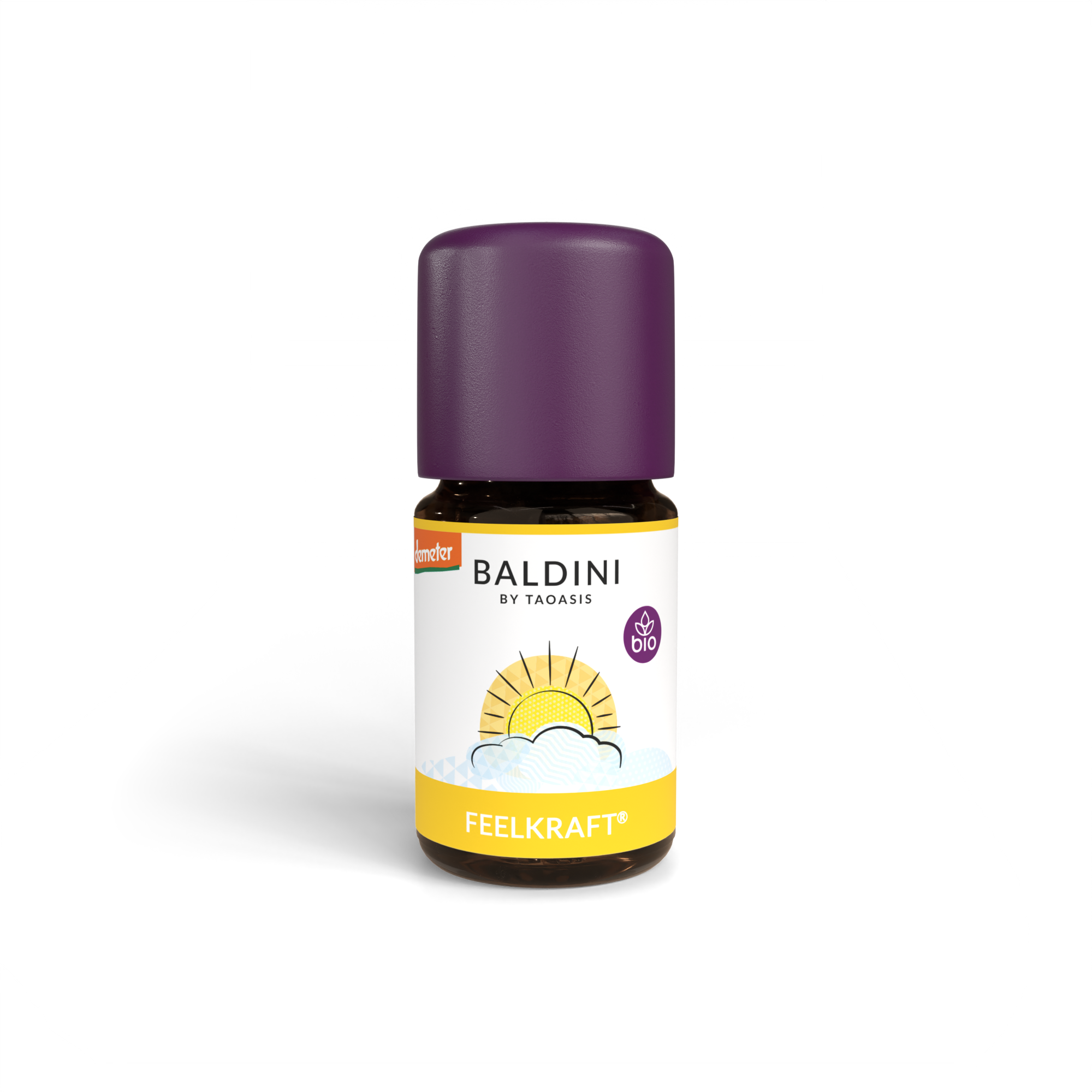 TAOASIS Baldini Směs éterických olejů FeelPower BIO (5 ml) – osvěžující TAOASIS Baldini Směs éterických olejů FeelPower BIO (5 ml) - osvěžující