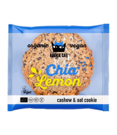 Kookie Cat Sušenka s chia semínky a citronem BIO (50 g) - bez lepku a umělých přísad