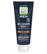 SO’BiO étic Gel sprchový MEN 3v1 - tonizující cedr BIO (200 ml) - na tělo