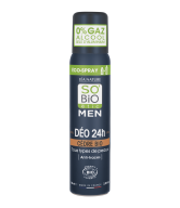 SO’BiO étic Deodorant přírodní ECO SPRAY 24h MEN - cedr BIO (100 ml) - účinný až 24 hodin