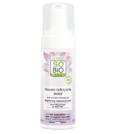 SO’BiO étic Pěna čisticí pro dokonalou pleť BIO (150 ml) - s extraktem z květu lotosu