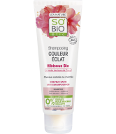 SO’BiO étic Šampon pro barvené a melírované vlasy s ibiškem BIO (250 ml) - udržuje zářivou barvu