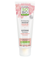 SO’BiO étic Šampon jemný s mandlovým mlékem a rýžovým proteinem BIO (250 ml) - obnovuje přirozený lesk a hebkost