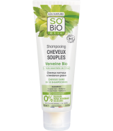 SO’BiO étic Šampon jemný verbena-citron BIO (250 ml) - ideální pro mastné vlasy