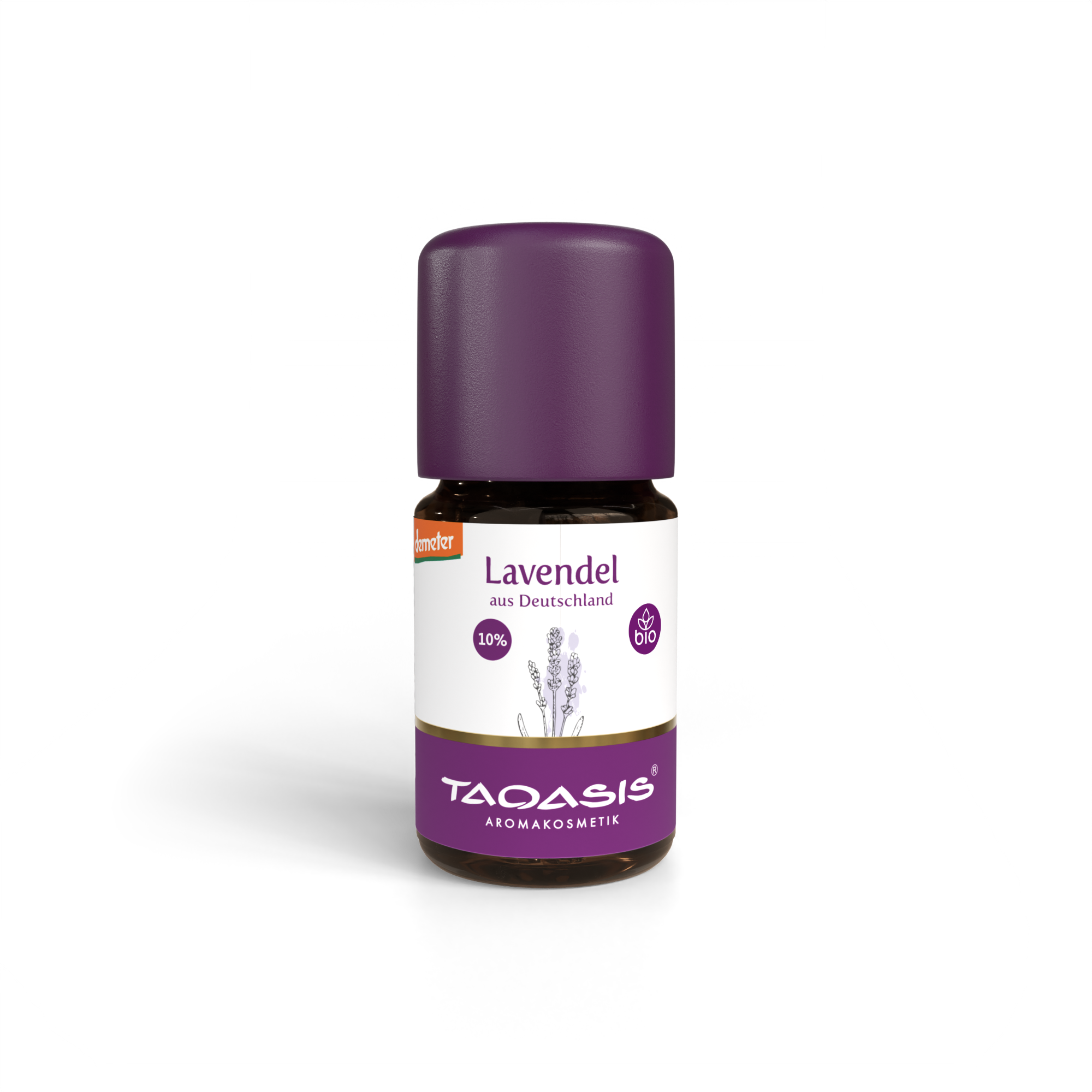 TAOASIS Éterický olej Levandule BIO (5 ml) – mimořádně květinová a uvolňující vůně TAOASIS Éterický olej Levandule BIO (5 ml) - mimořádně květinová a uvolňující vůně