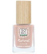 SO’BiO étic Lak na nehty - 60 romantická růžová (11 ml) - se zářivou a intenzivní barvou